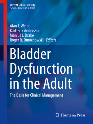 cover image of Bladder Dysfunction in the Adult